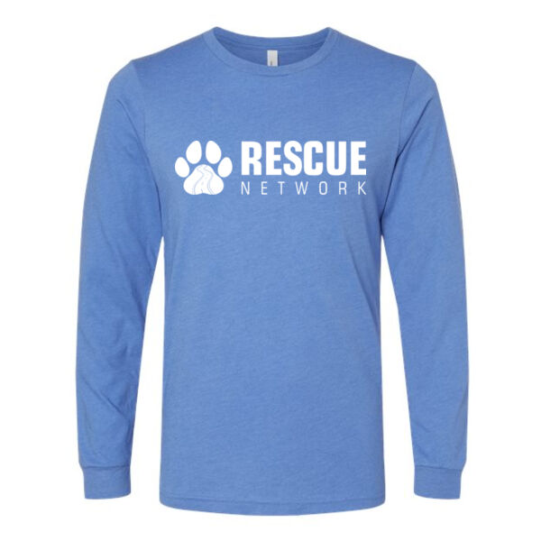 Bella & Canvas Unisex Heather CVC Long Sleeve Tee - Printed Logo Thumbnail