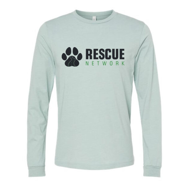 Bella & Canvas Unisex Heather CVC Long Sleeve Tee - Printed Logo Thumbnail