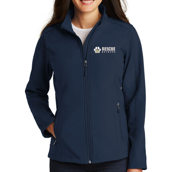 Port Authority Ladies Core Soft Shell Jacket - Embroidered Logo Thumbnail