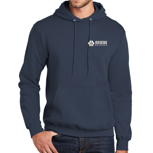 Port & Company Core Fleece Pullover Hooded Sweatshirt - Embroidered Logo Thumbnail