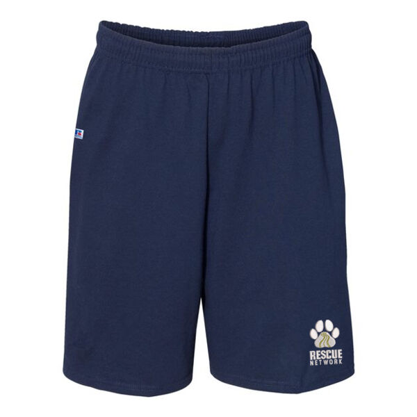 Russell Athletic - Cotton Classic Jersey Shorts W/pockets - Embroidered Logo Thumbnail