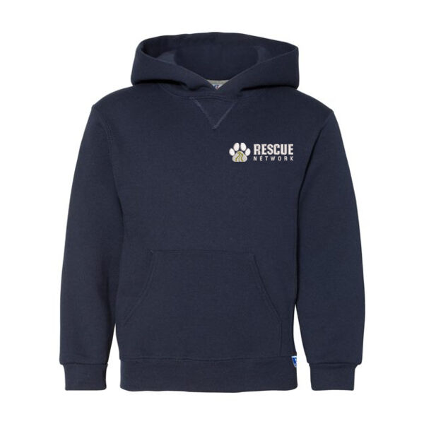 Russel Athletic - Youth Dri Power Hooded Sweatshirt - Embroidered Logo Thumbnail