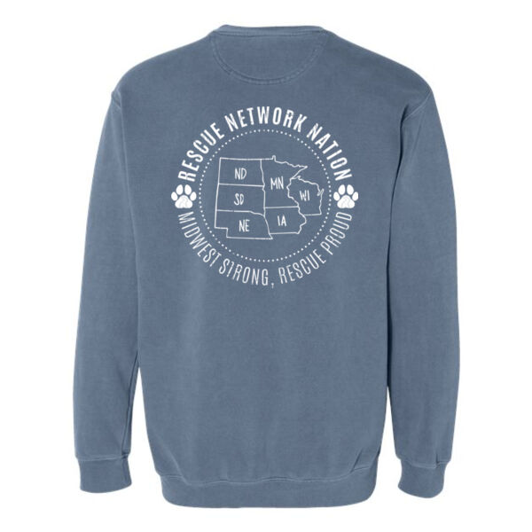 Comfort Colors Garment Dyed Sweatshirt - Printed Logos Thumbnail