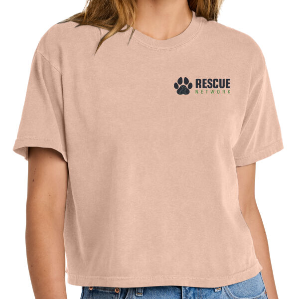 Comfort Colors Womens Heavyweight Boxy Tee - Printed Logos Thumbnail