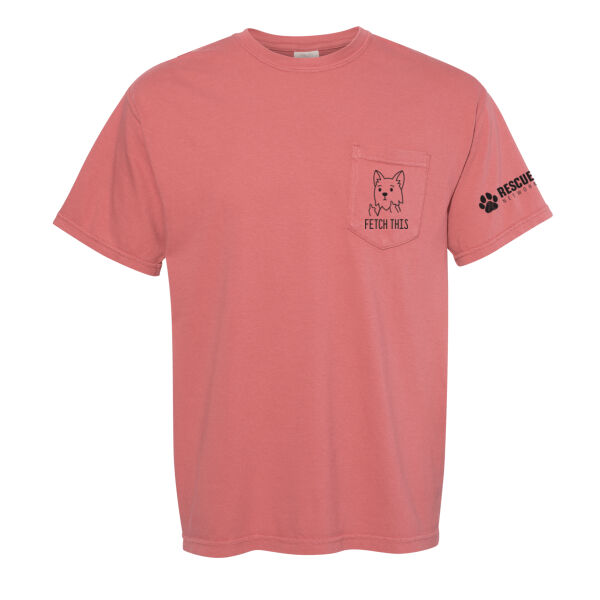 Comfort Colors - Unisex Garment-Dyed Heavyweight Pocket T-Shirt - Printed Logos Thumbnail