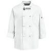 Eight Knot Button Chef Coat with Thermometer Pocket Thumbnail