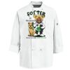 Eight Knot Button Chef Coat with Thermometer Pocket Thumbnail