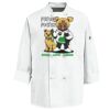 Eight Knot Button Chef Coat with Thermometer Pocket Thumbnail
