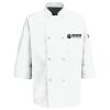 Button Chef Coat with Thermometer Pocket Thumbnail