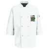 Eight Pearl Button Chef Coat with Thermometer Pocket Thumbnail