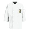 Eight Pearl Button Chef Coat with Thermometer Pocket Thumbnail