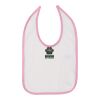 Infant Contrast Trim Premium Jersey Bib Thumbnail