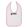 Infant Contrast Trim Premium Jersey Bib Thumbnail