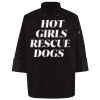 Ten Pearl Button Black Chef Coat Thumbnail