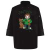 Ten Pearl Button Black Chef Coat Thumbnail