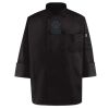 Black Knot Button Chef Coat Thumbnail