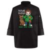 Black Knot Button Chef Coat Thumbnail